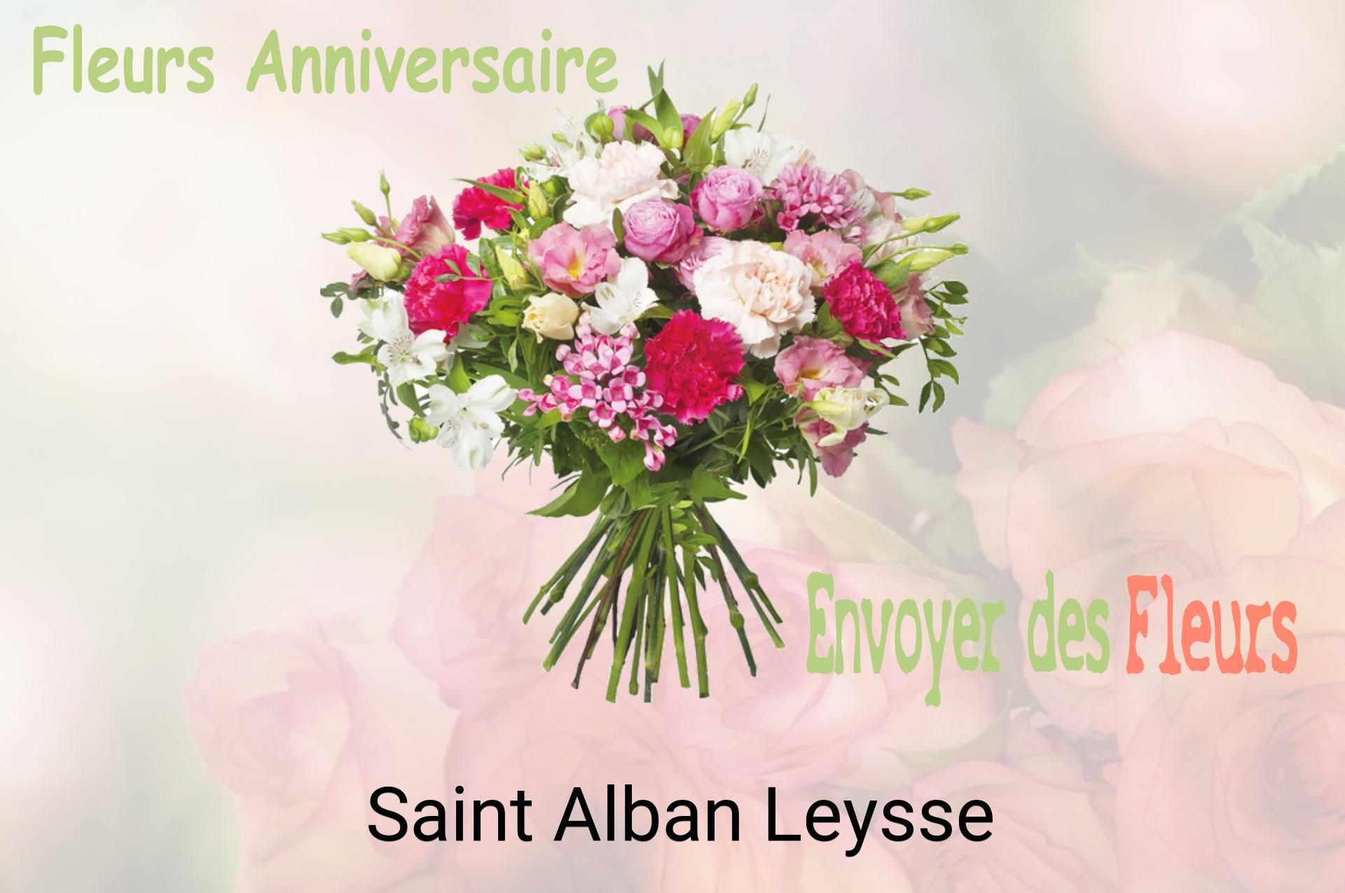 Bouquet de fleurs d’anniversaire livré à Saint-Alban-Leysse